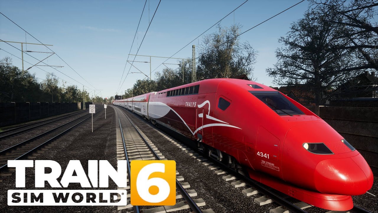 TRAIN SIM WORLD 6 - TGV THALYS DIRECTION MUNICH