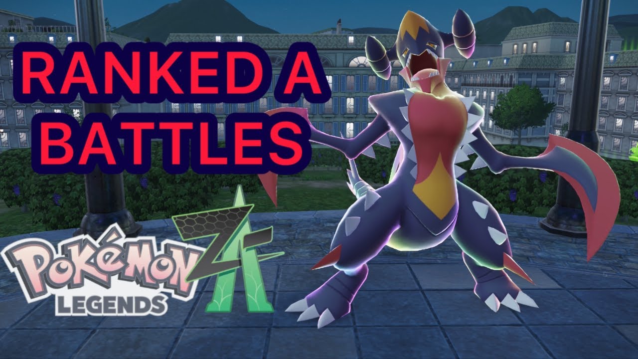 MEGA GARCHOMP is ABSURDLY BROKEN in Pokemon Legends Z-A Ranked Battles