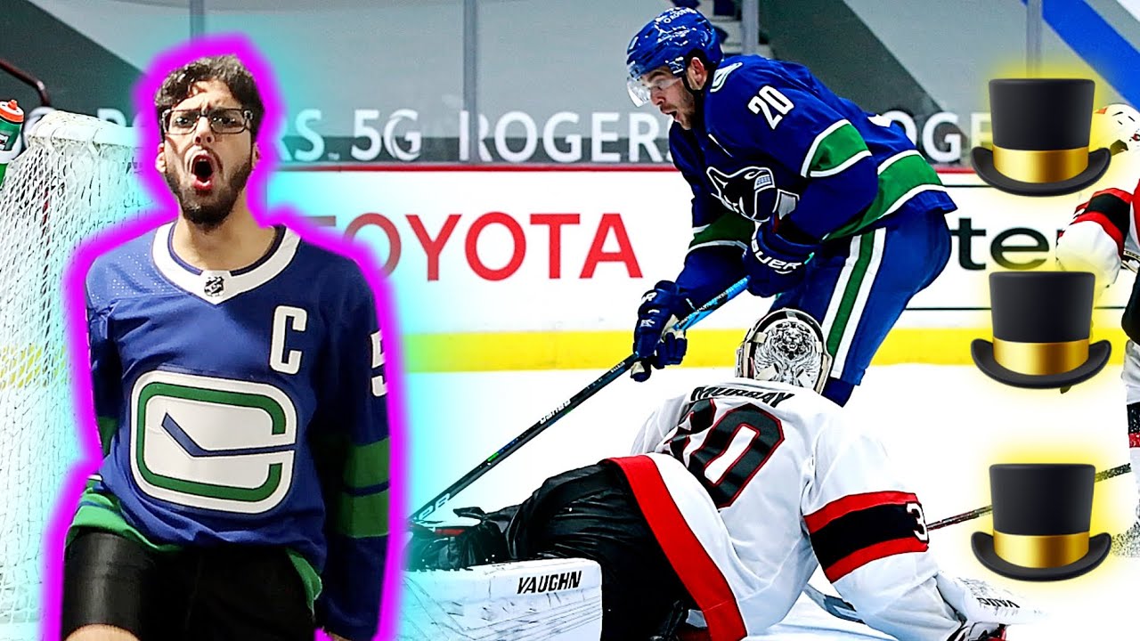 Olli Juolevi scores First NHL Goal & Brandon Sutter gets Hat Trick as the Canucks beat the Senators!