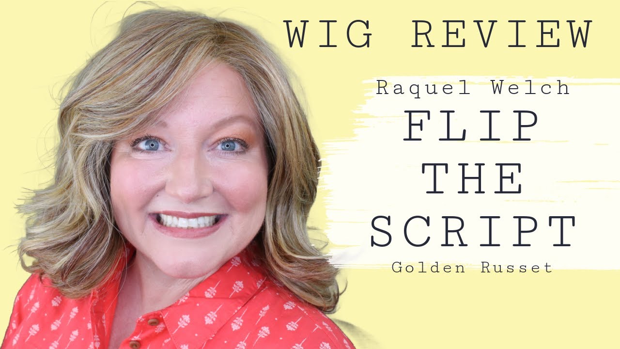 WIG REVIEW Flip the Script by Raquel Welch in the color Golden Russet