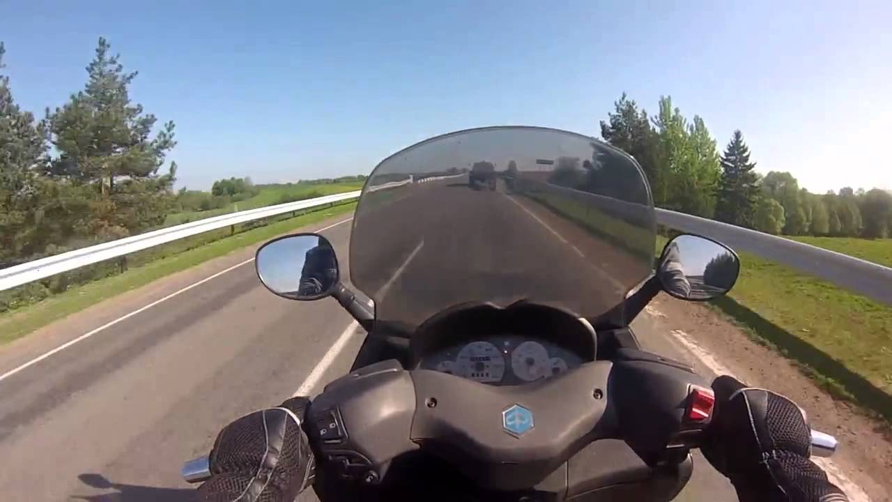 Piaggio X8 125 test Gopro 3