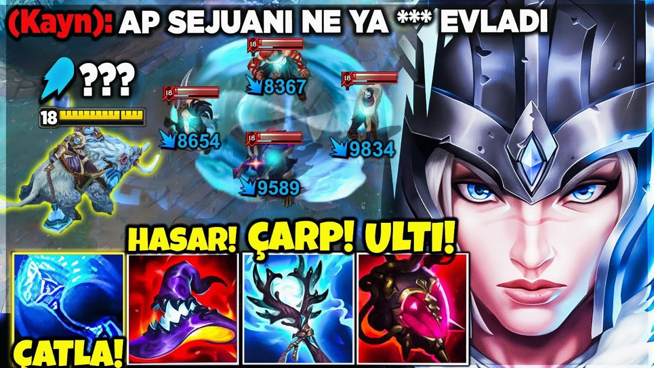 Hasarı G&ouml;r&uuml;nce ŞAŞIRACAKSINIZ !! Full AP Sejuani Orman !!