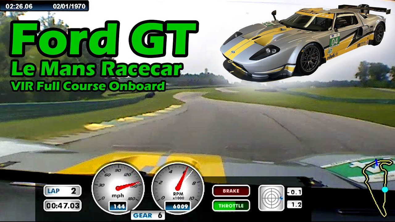 Mike Skeen: Ford GT Le Mans Racecar At VIR