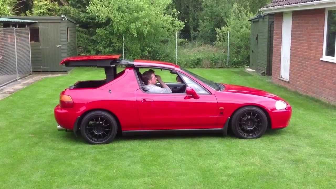 Honda Del Sol TransTop roof now working