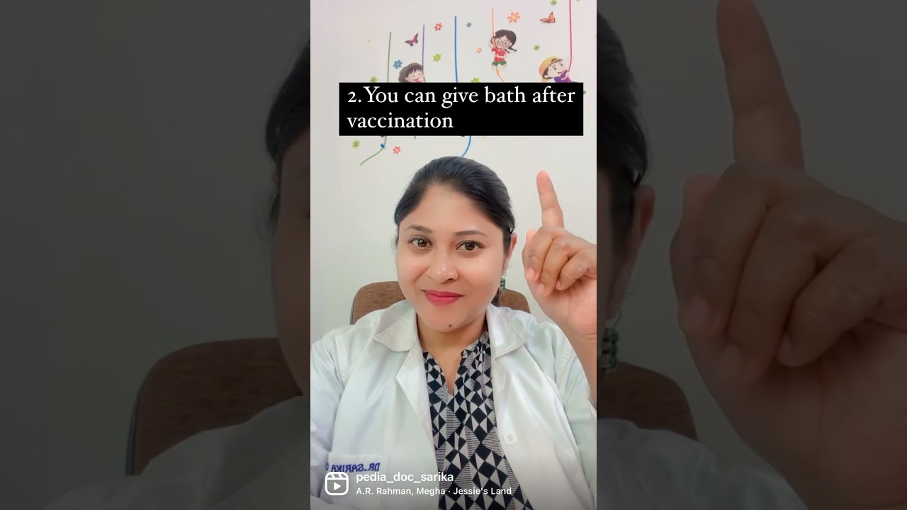 3 Important tips about post vaccination of baby