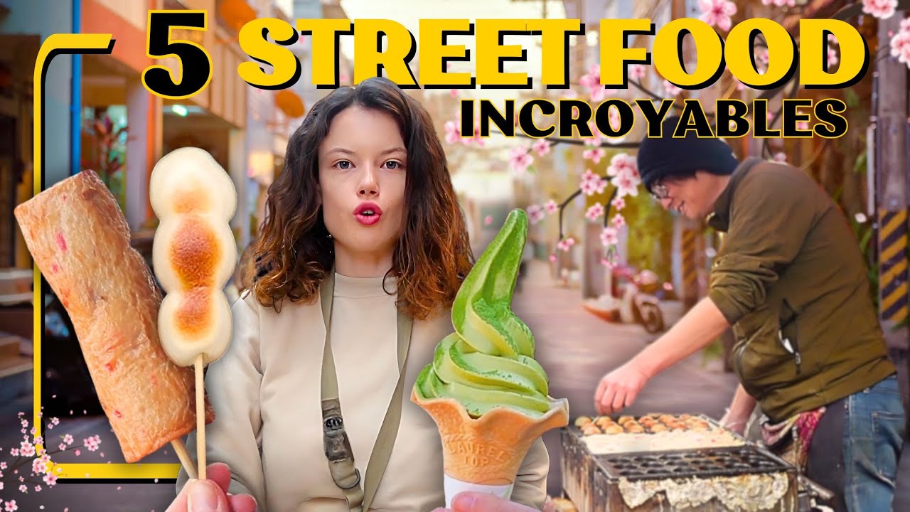 Je Teste les STREET FOOD les plus 'BIZARRES' au JAPON 🇯🇵