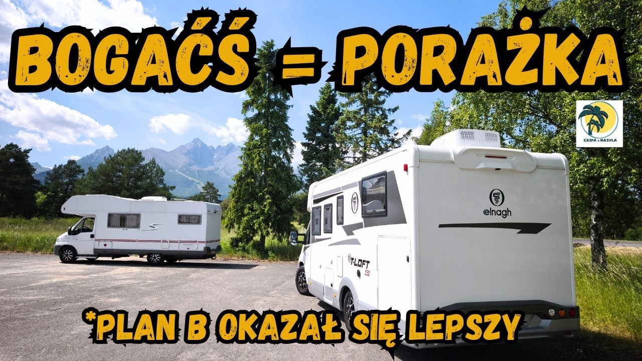 Plan się posypał!😱Zostaliśmy na lodzie w Bogaćś po raz kolejny – ale trafiliśmy na lepszy camping!