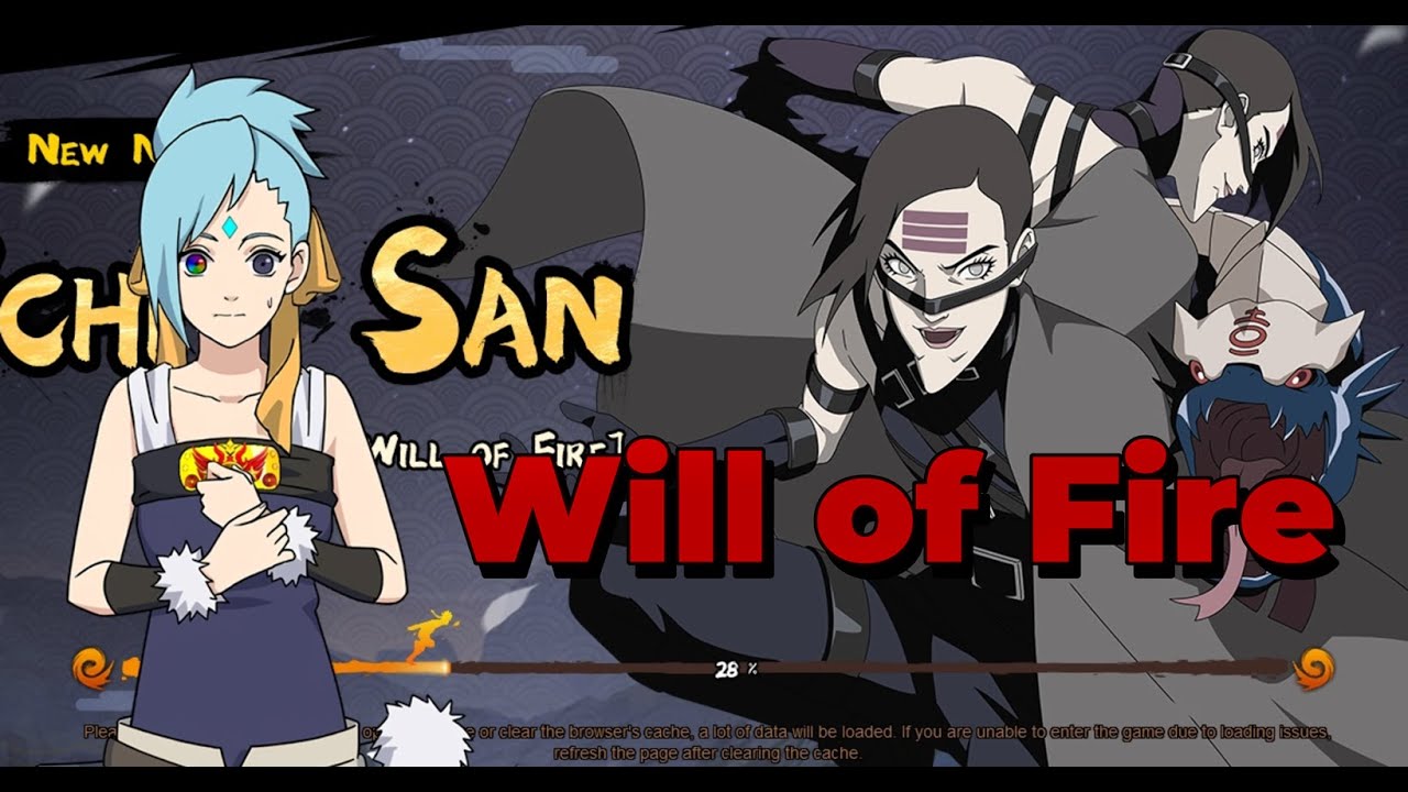 New Activity! (Will of Fire) - Naruto Online (Larachell)