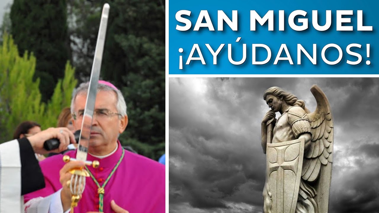 🔴Sacaron y alzaron la ⚔️ ESPADA DE SAN MIGUEL Arcángel para defender al mundo ante la pandemia