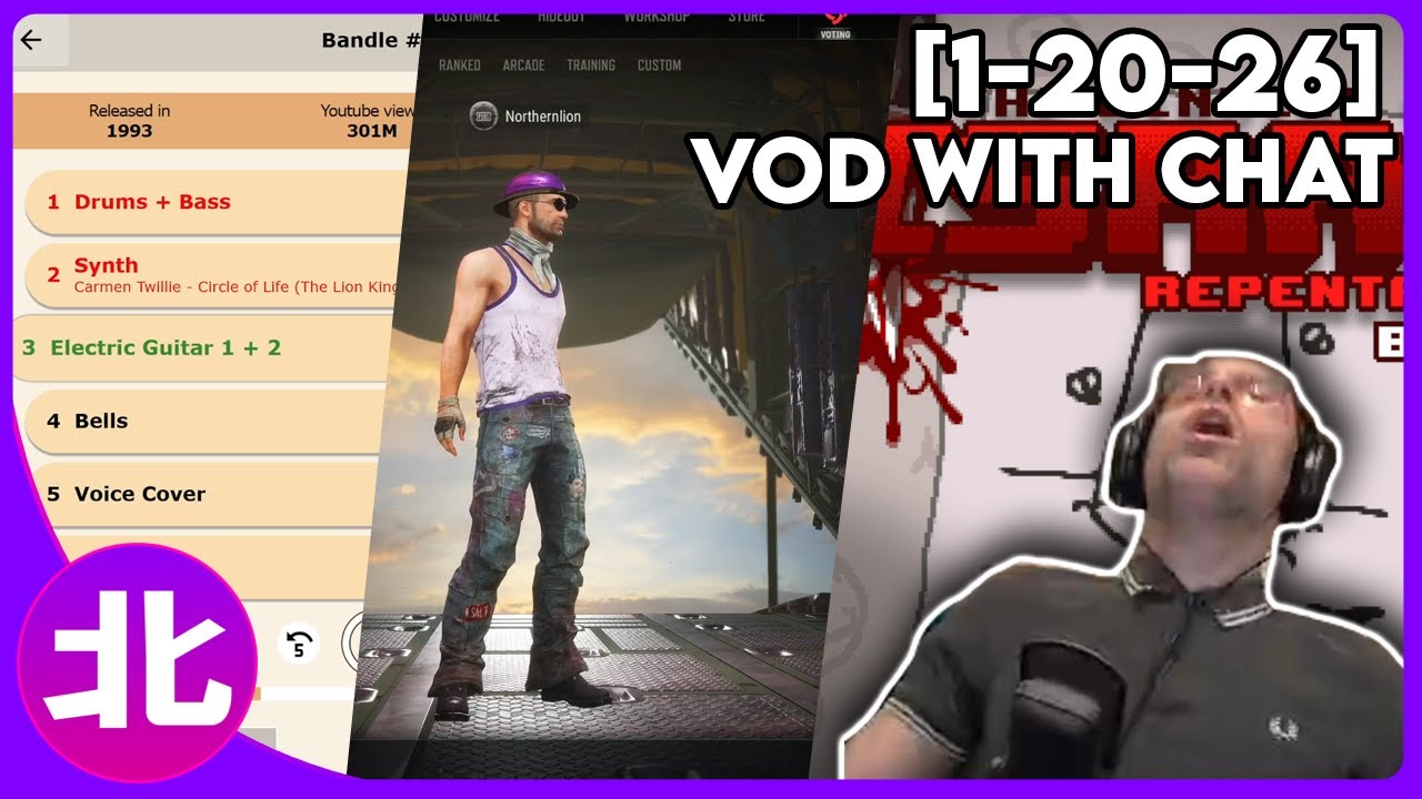 Man handled with a Pan handle [With Chat] (Trivia, PUBG, Isaac)