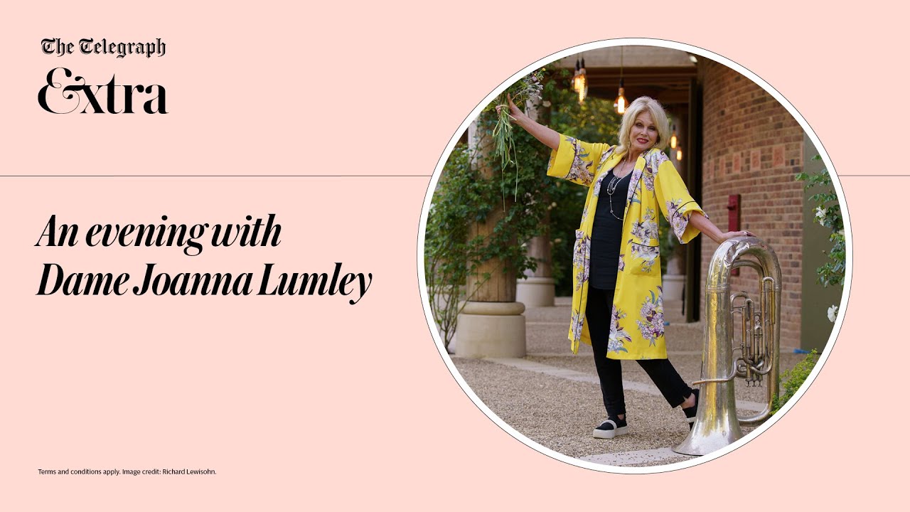An evening with Dame Joanna Lumley