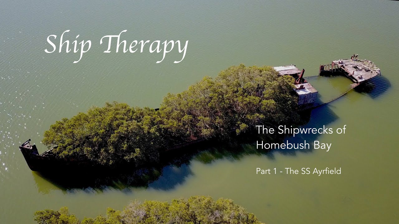 Homebush Bay Wrecks 1: the SS Ayrfield in 4K