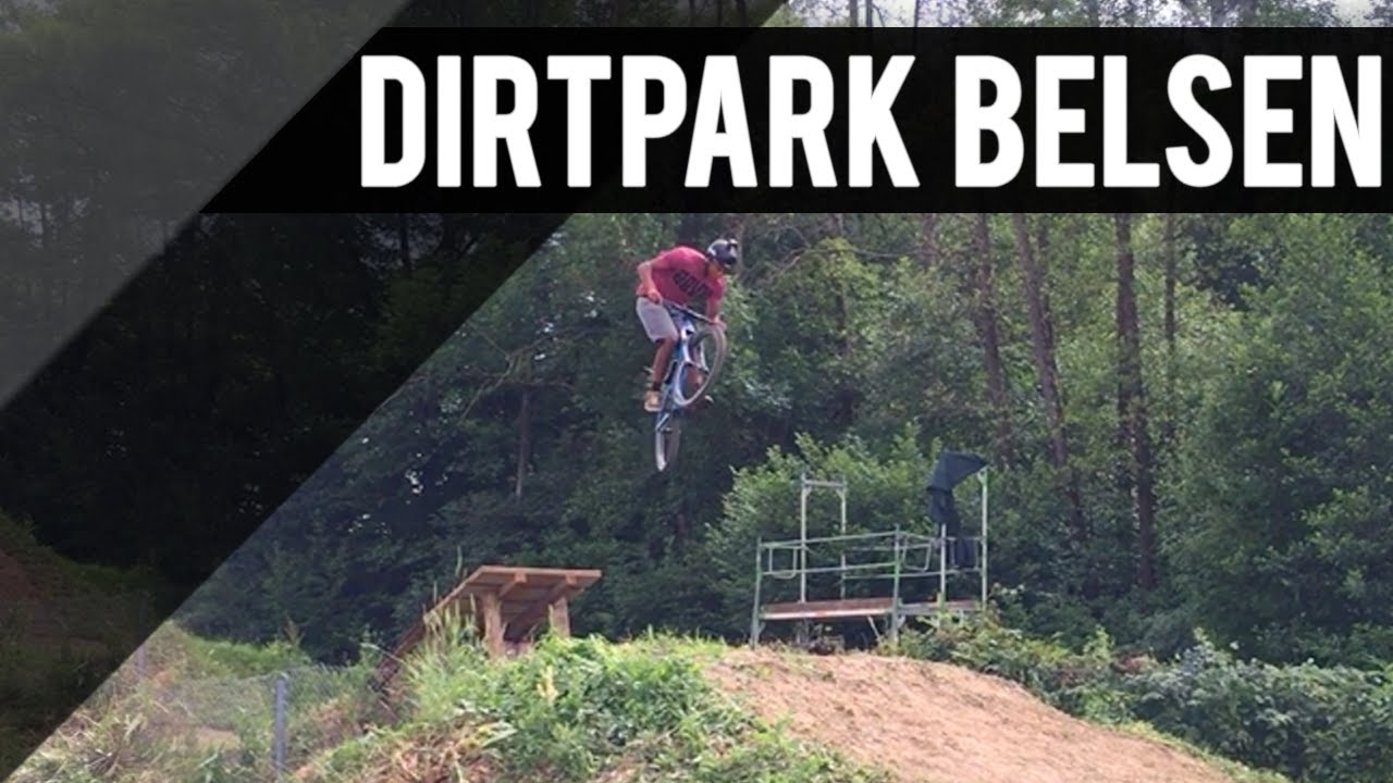 Sprünge renovieren und testen auf dem Dirtpark Belsen