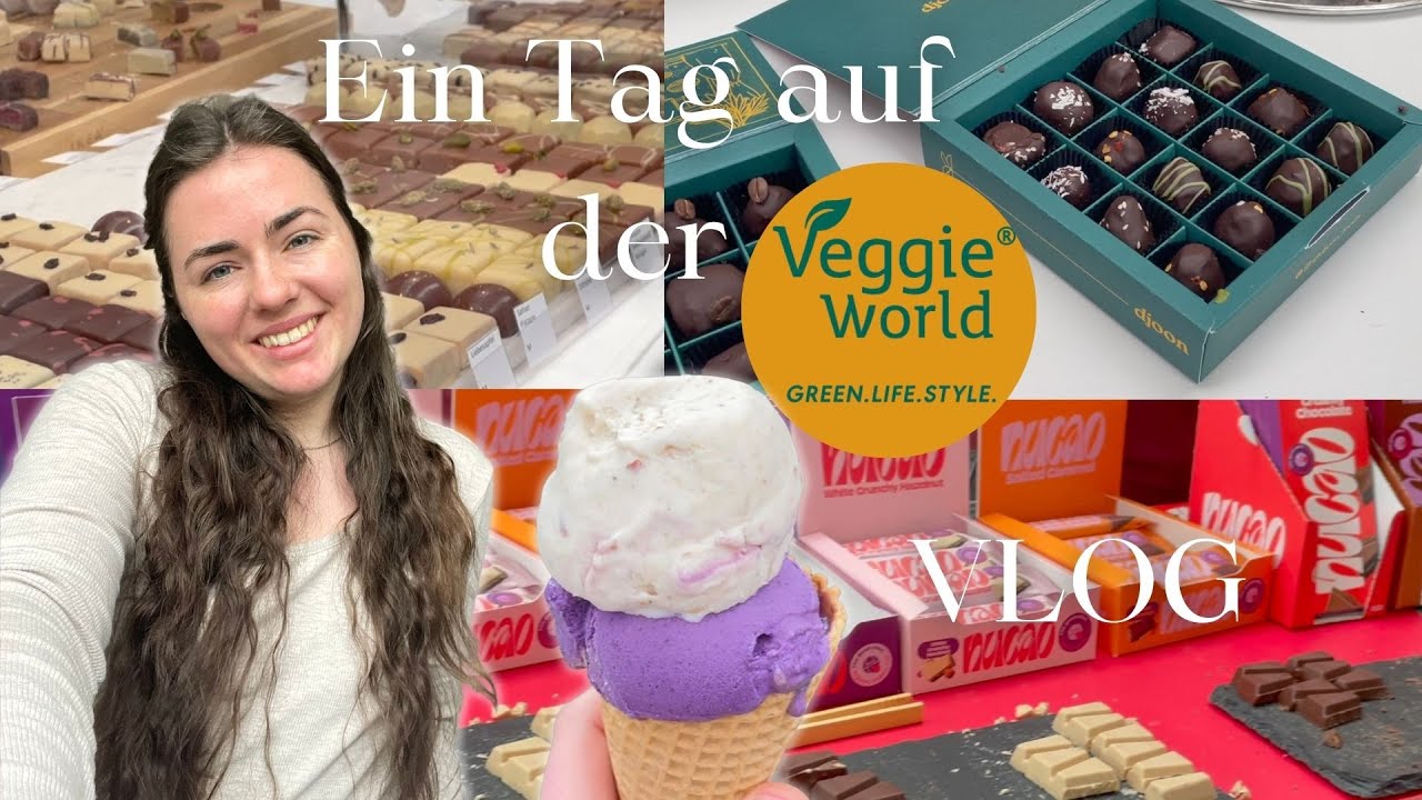 VEGGIEWORLD Vlog 2023 D&uuml;sseldorf / vegane Neuigkeiten @VeggieworldDe