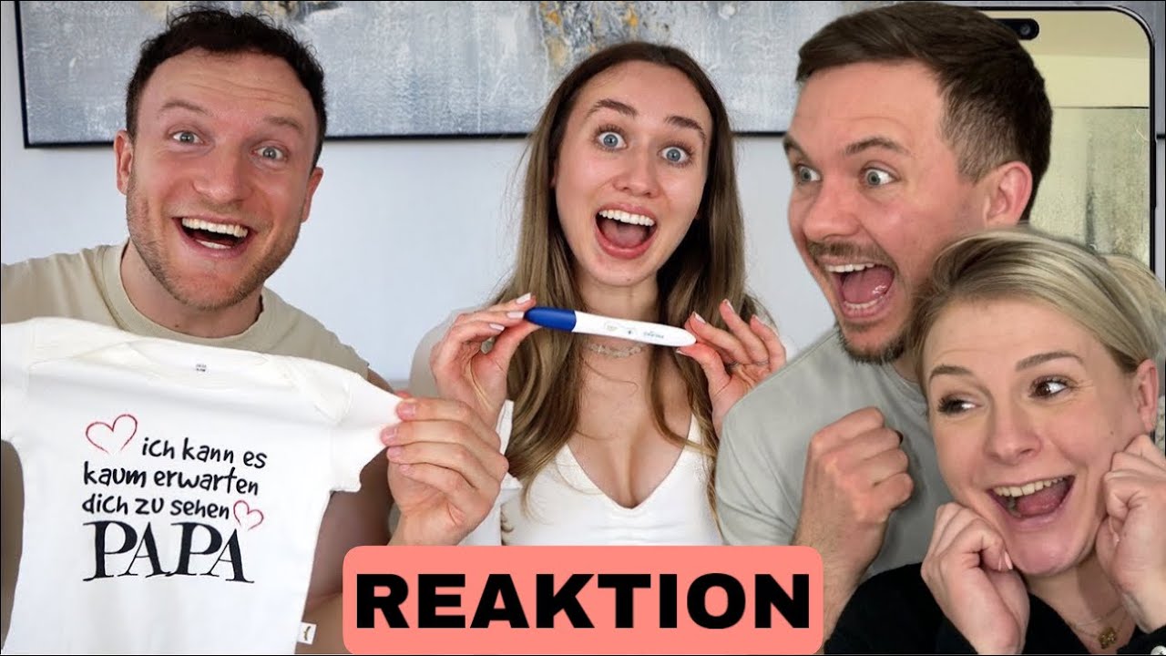 Sie sagt ihm, dass sie schwanger ist 🥹 | FitnessCouple Reaktion