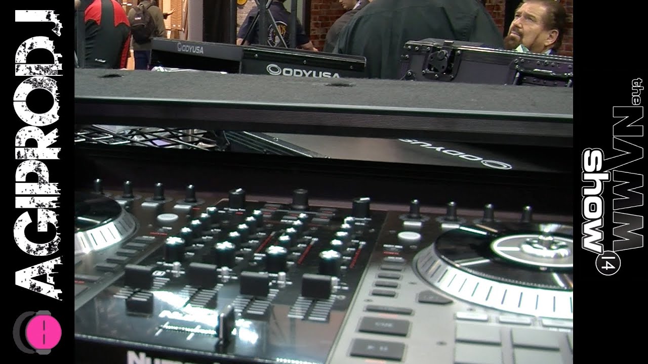 ODYSSEY Flight Cases for Numark NS7II Controllers | NAMM 2014 - agiprodj