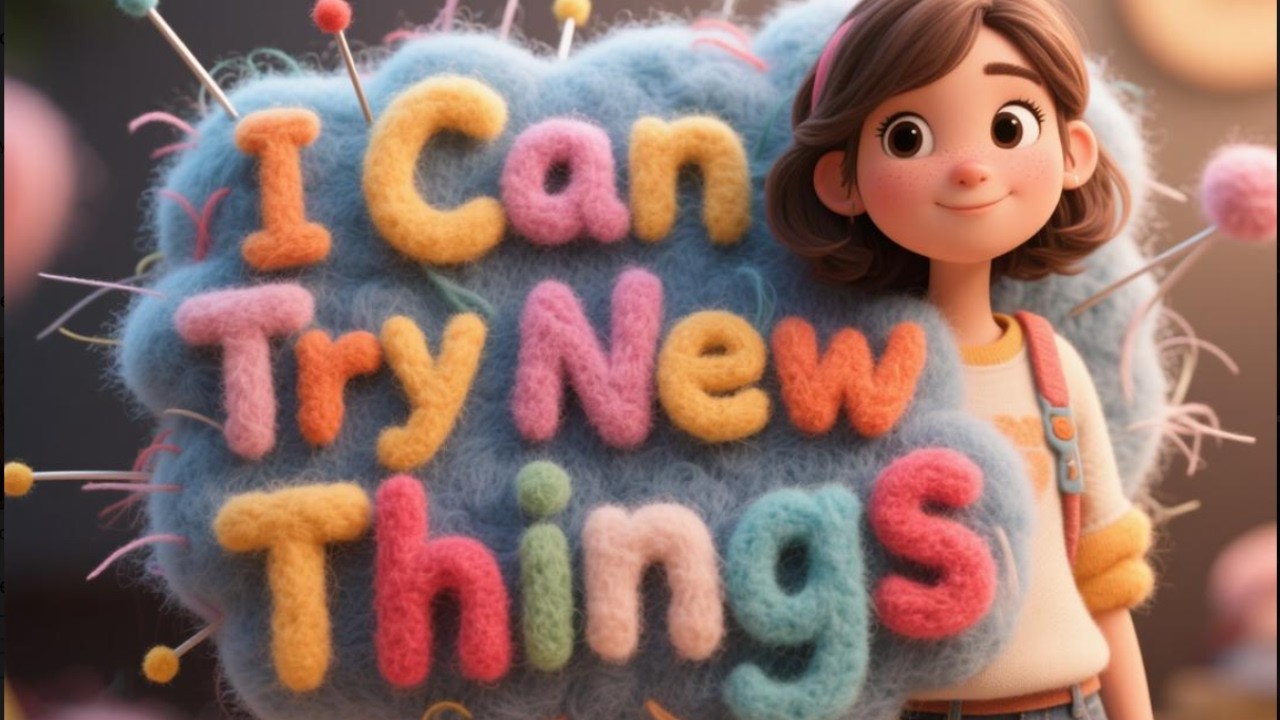 MoonMagic Kids Affirmations 🌙 |  I Can Try New Things | Calm Time