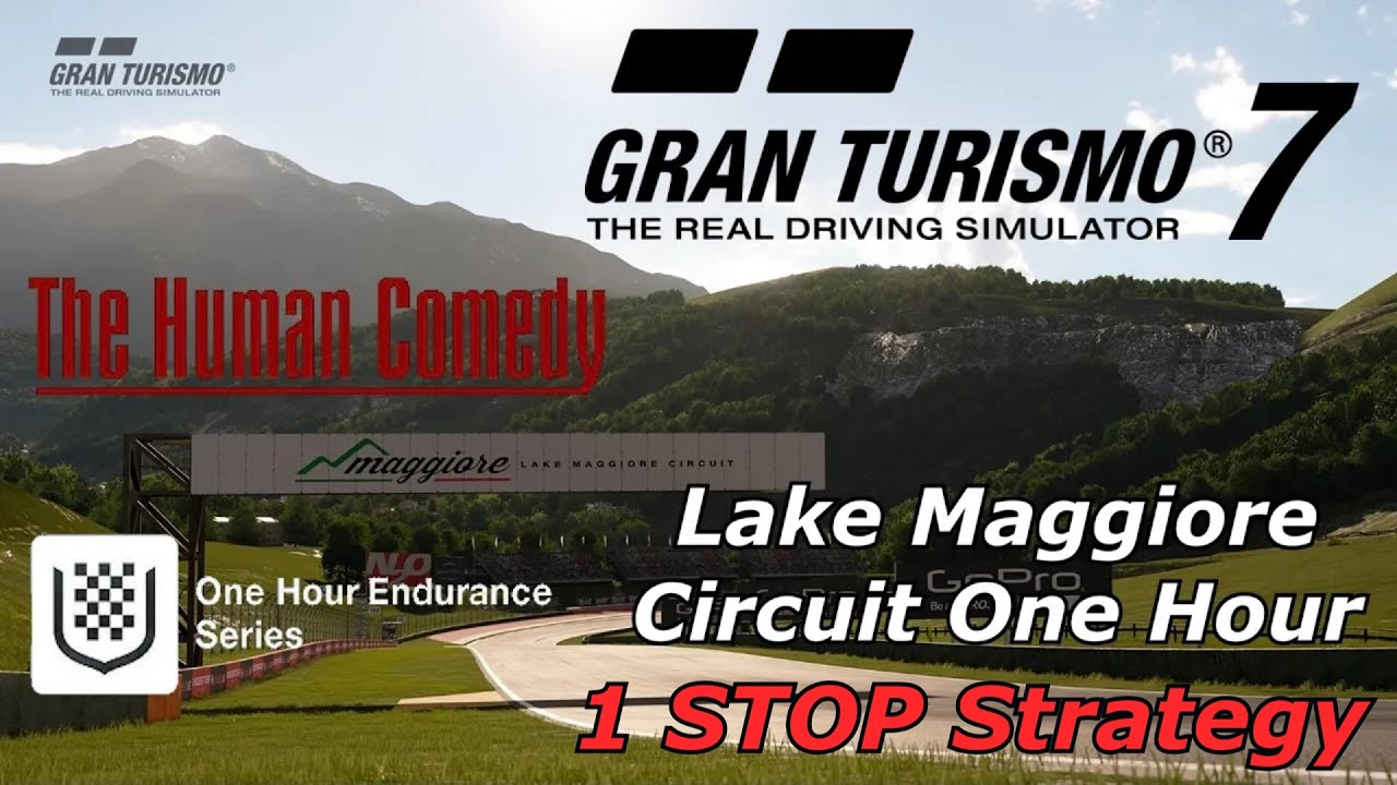 Gran Turismo 7 (1.65) | Lake Maggiore Circuit One Hour - The Human Comedy