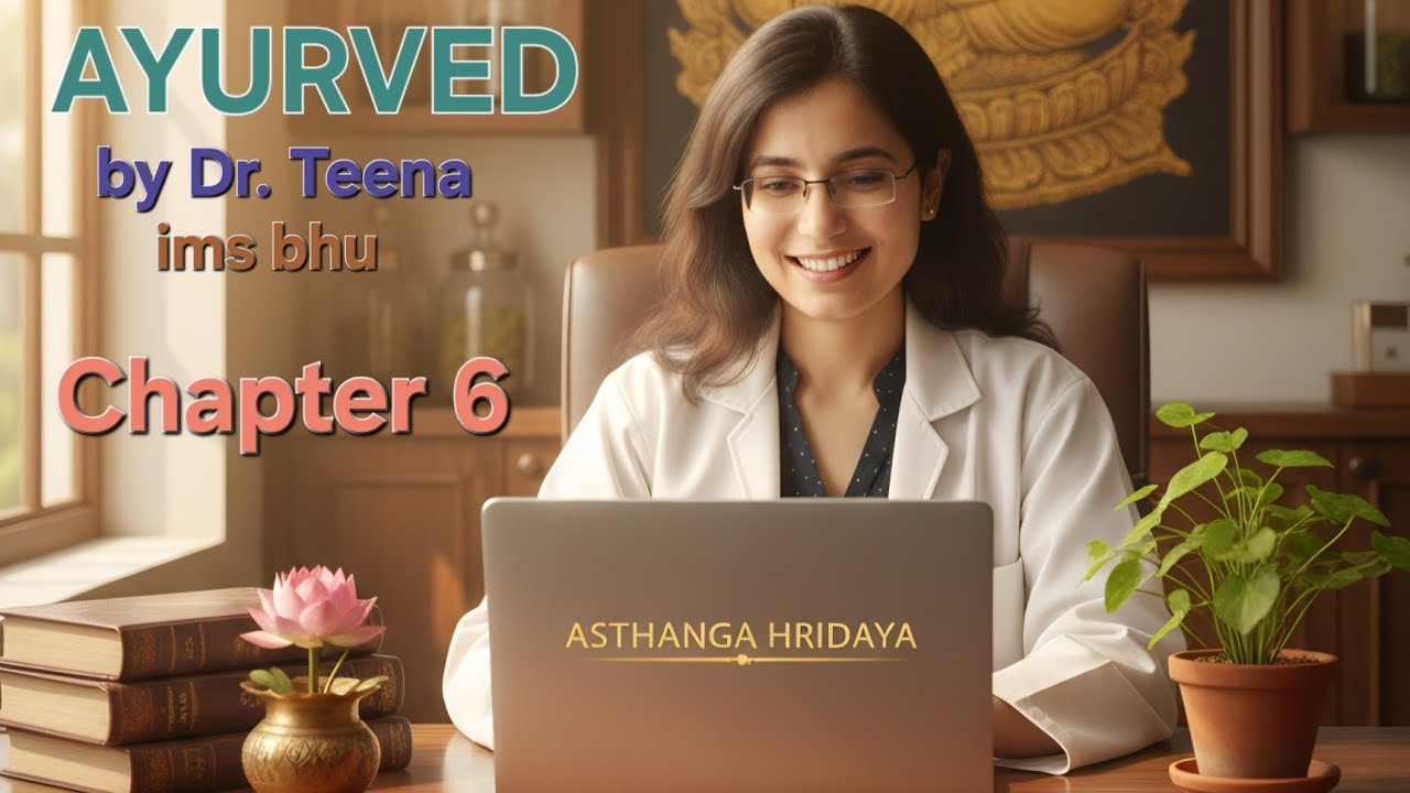 Ashtanga Hridaya Explained (Chapter 6) | Dr. Teena IMS BHU |
