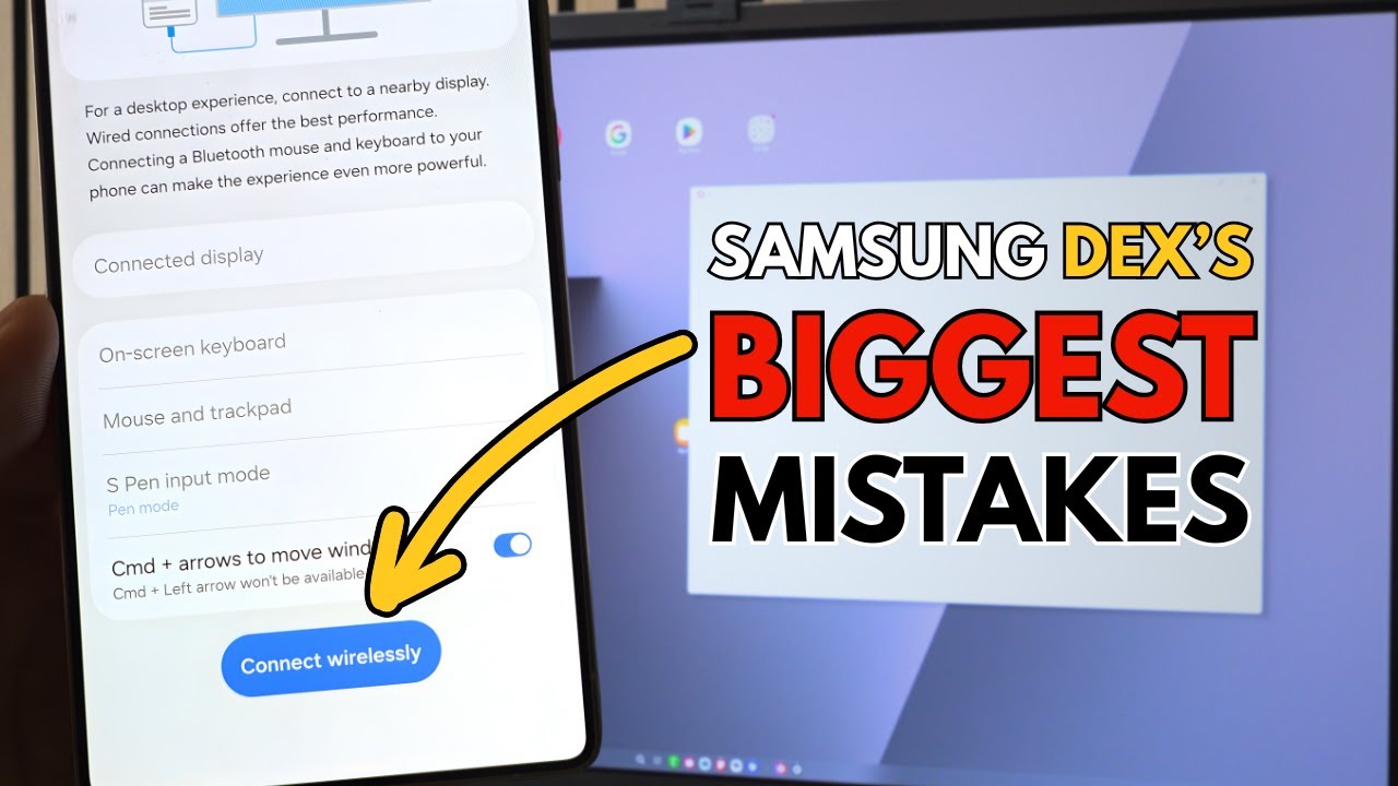 STOP making these MISTAKES with Samsung DeX NOW!