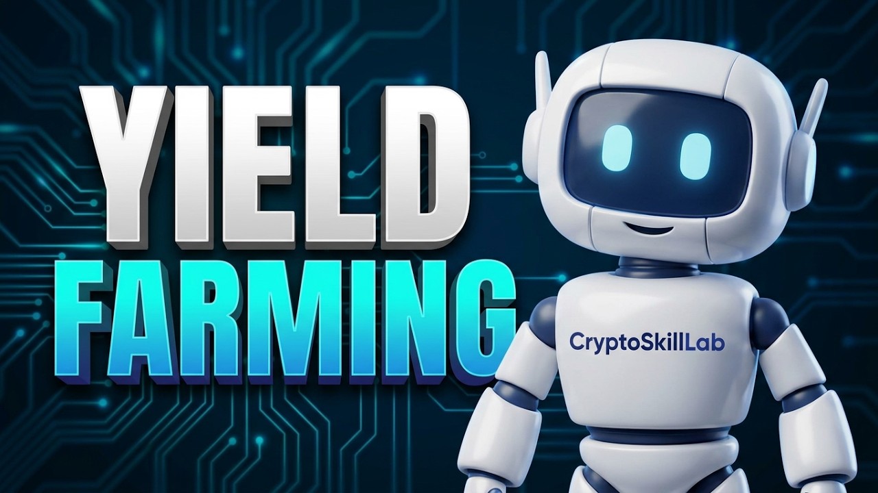 What Is Yield Farming? | How DeFi Rewards Work | Simple Beginner Guide | CryptoSkillLab