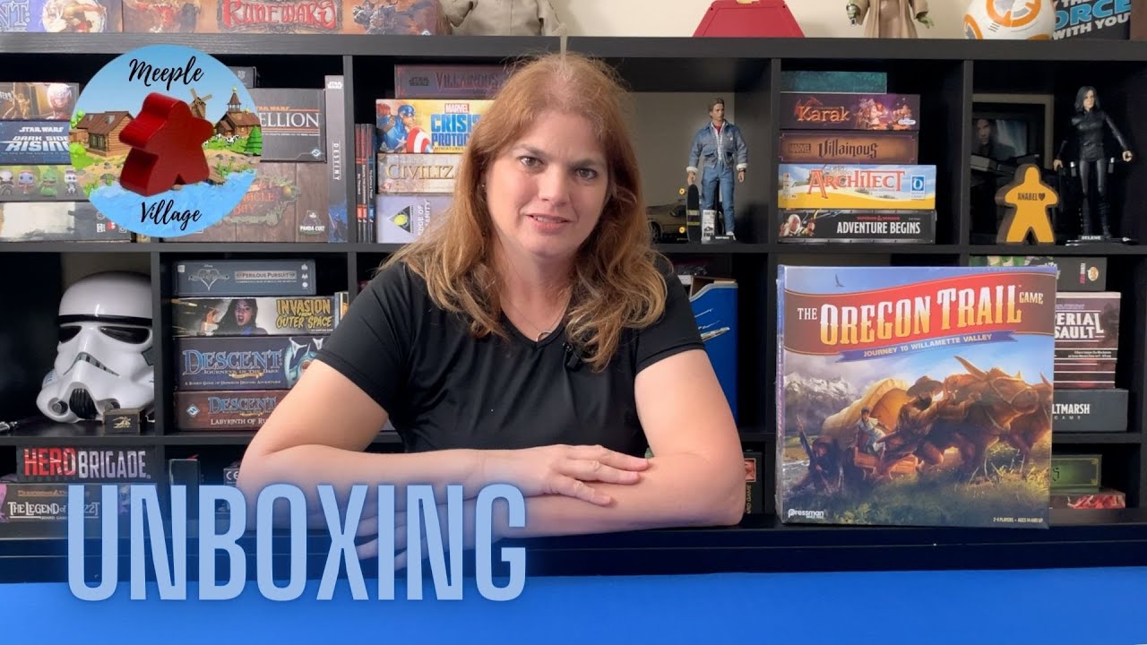 The Oregon Trail Game Journey to Willamette Valley Unboxing