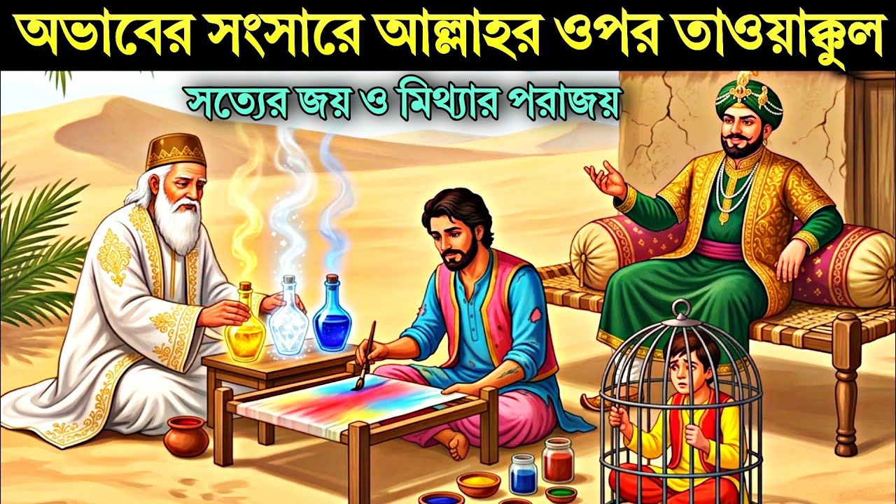 গরিব রঙরেজ ইব্রাহিম ও দরবেশের রহস্যময় রঙের কিসসা | ES VOICE