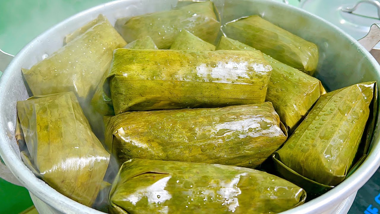 Thèm Bánh Tét Gói Ngay Kiểu Này Nhanh Gọn Lẹ Cực Kỳ Ngon- ALO TRÀ VINH