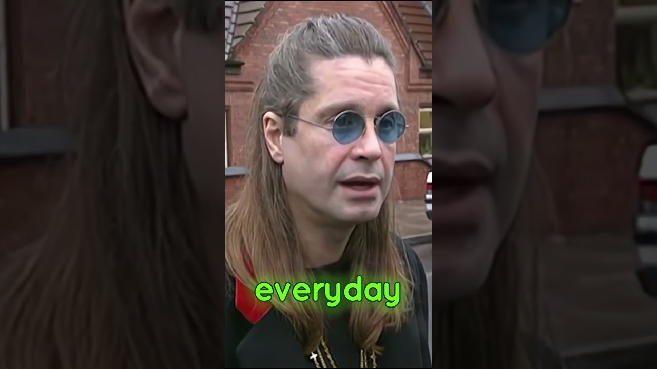 Оззи Осборн 1995 Я больше не принимаю наркотики Я больше не принимаю алкоголь #ozzyosbourne #blac...