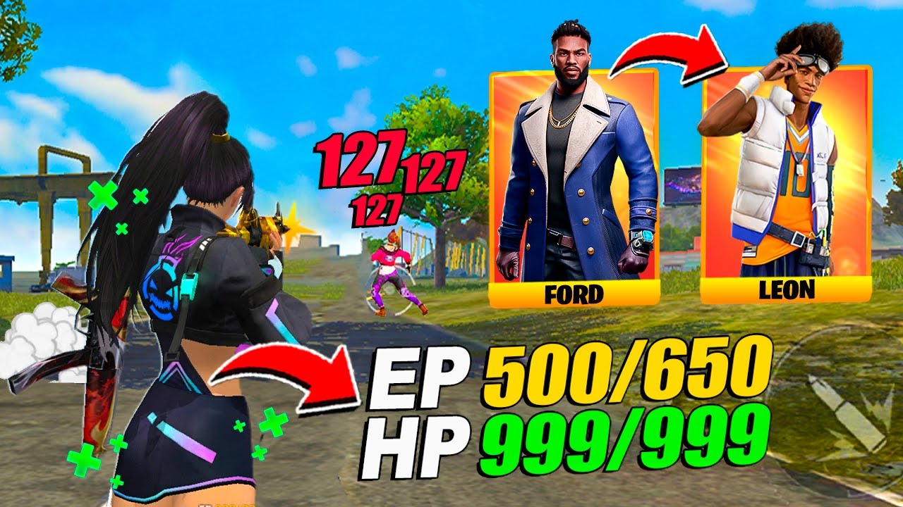 VIDA INFINITA COM O PODER DESSES PERSONAGENS MELHOR COMBO DE HABILIDADES DO FREE FIRE
