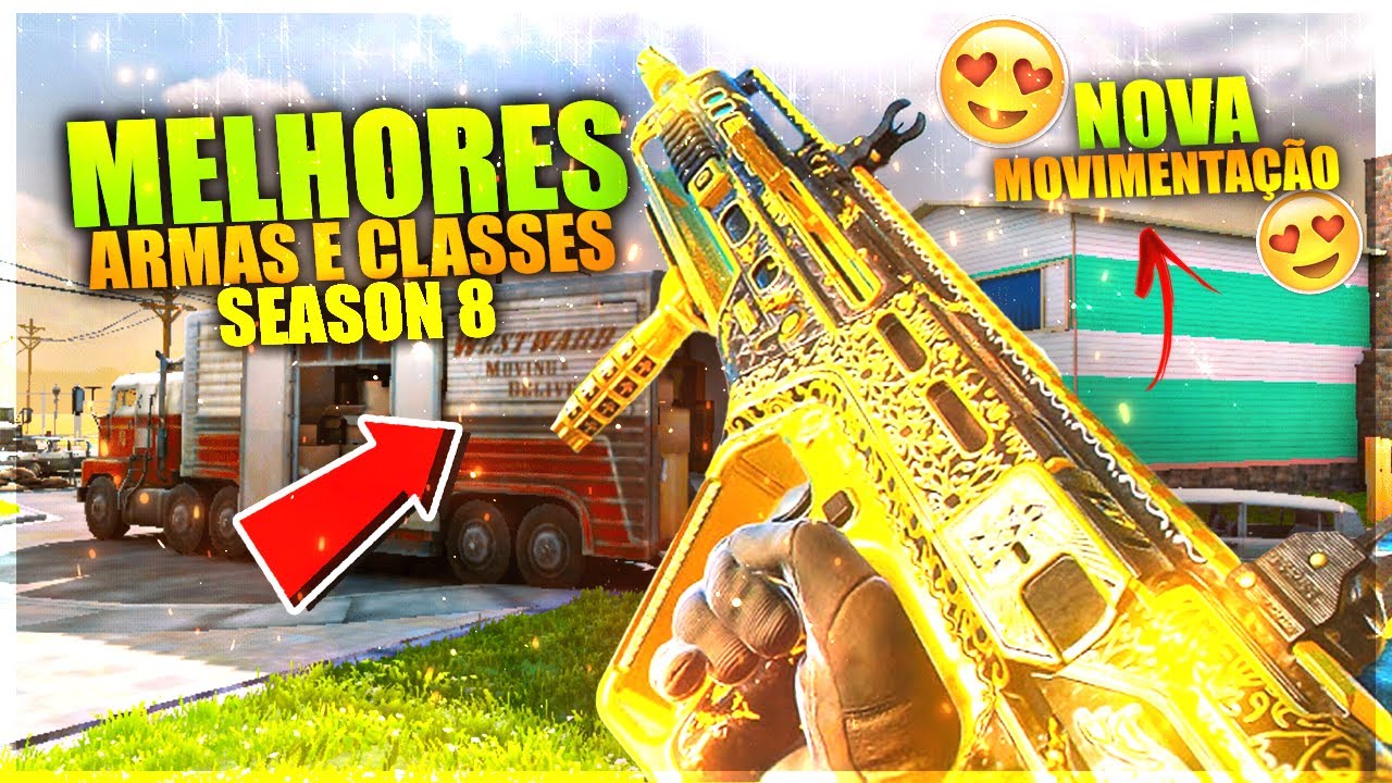 AS TOP 20 ARMAS e CLASSES META do COD MOBILE  -  SEASON 8 de 2025! ✅ (DICAS de ARMAS)