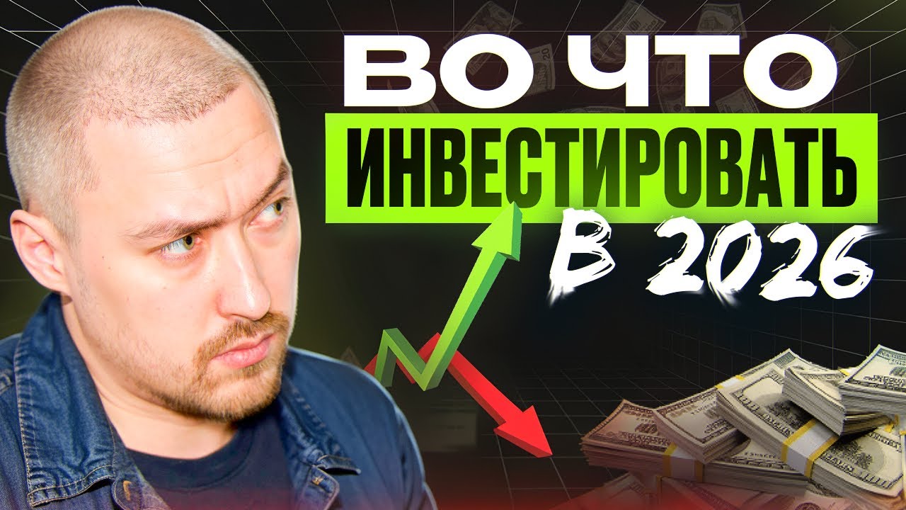 КУДА ИНВЕСТИРОВАТЬ В 2026⁉️
