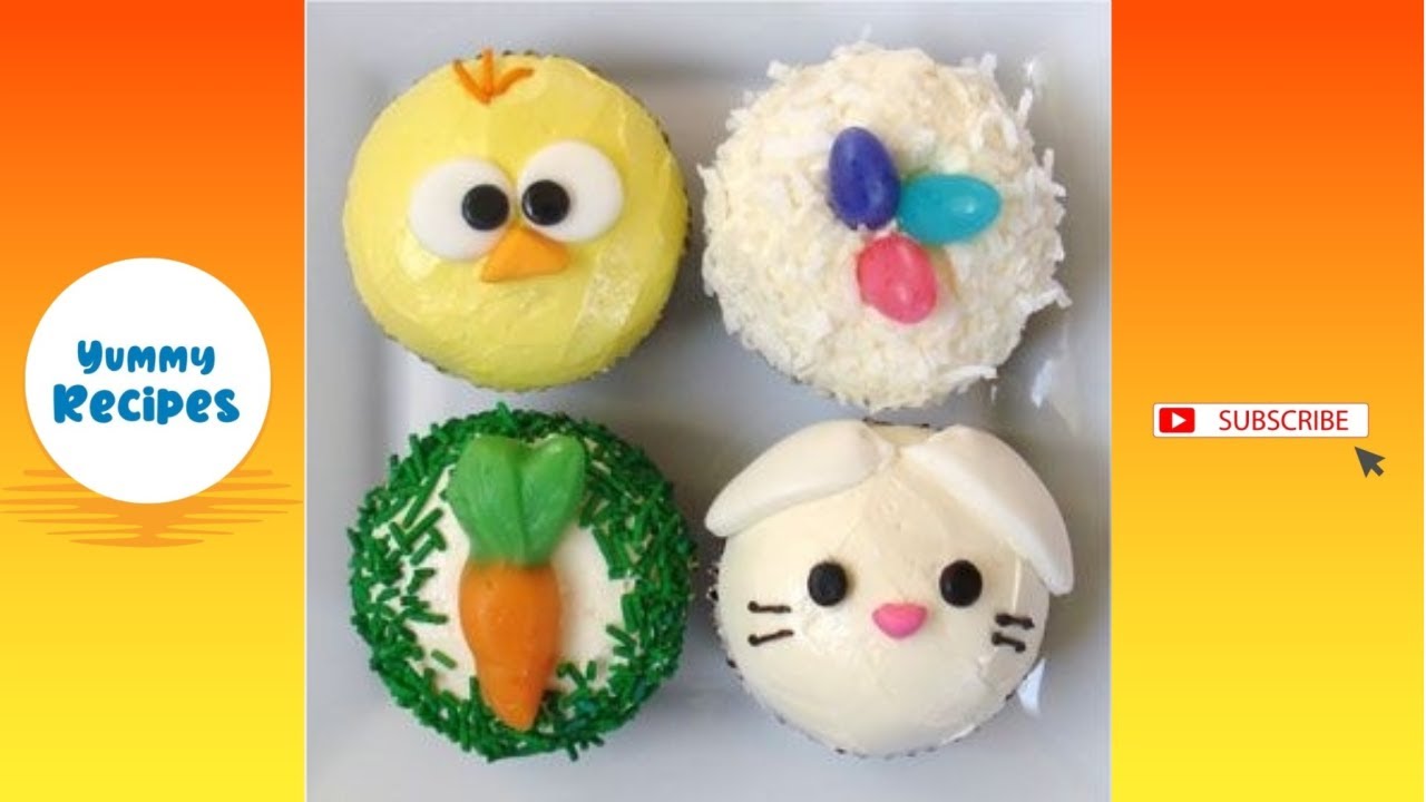 Easy & Cute Spring Cupcake Decorating | Yummy Recipes 