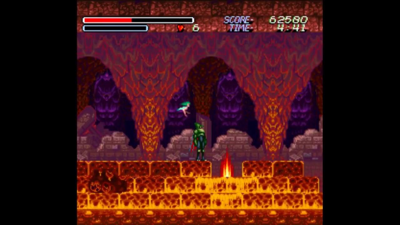 Majuu Ou [SFC] Hard, Best Ending, One Life Clear