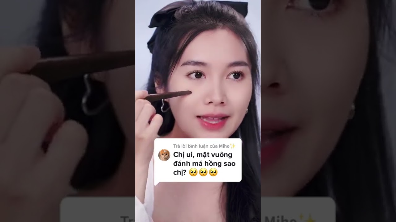 MẶT VUÔNG THÌ ĐÁNH MÁ HỒNG NHƯ THẾ NÀO? | TRÂM LAZULI |