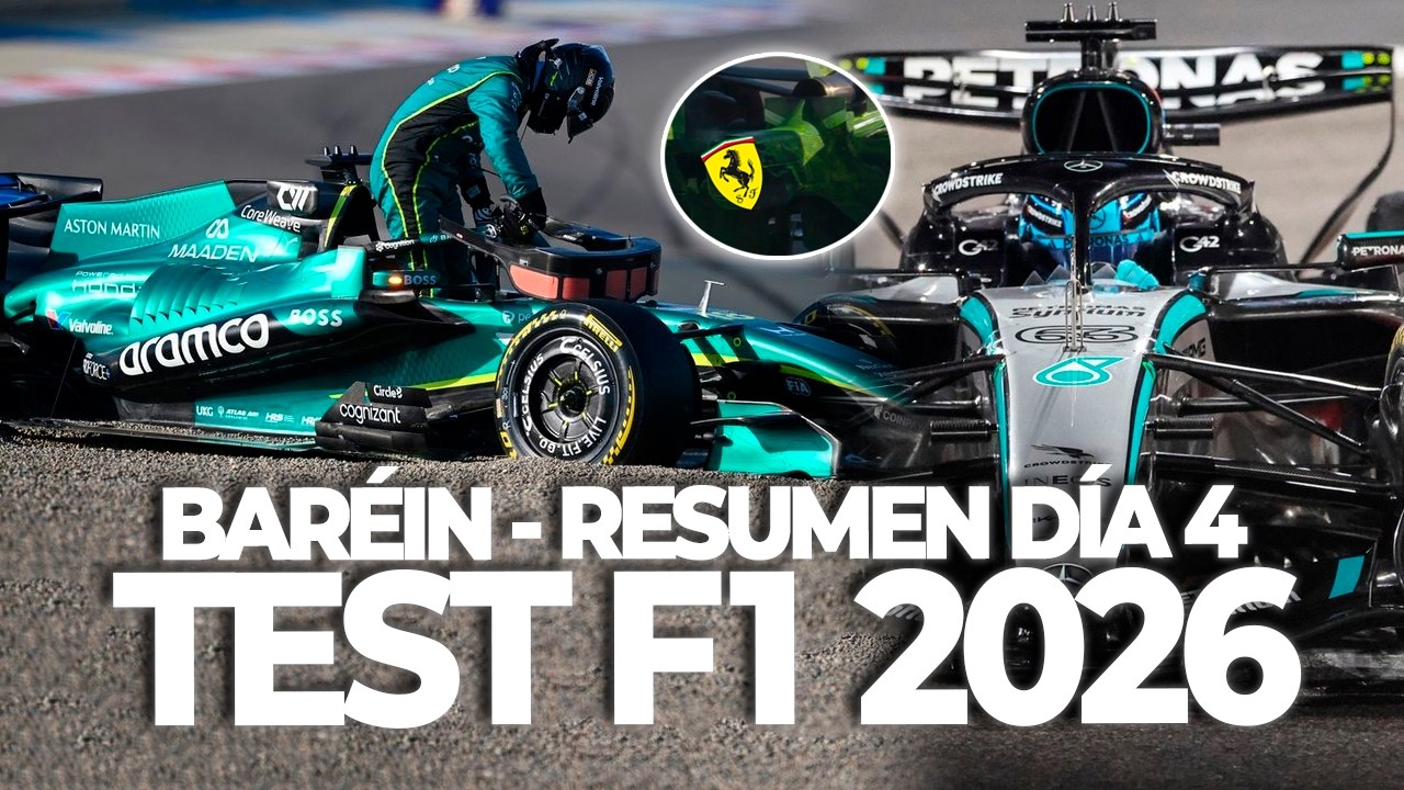 RED BULL, CADILLAC Y ASTON MARTIN LIDIAN CON PROBLEMAS DE FIABILIDAD - RESUMEN D&Iacute;A 4 TEST F1 2026