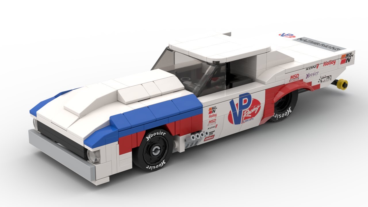 Lego Speed Champions VP Racing HK Monaro Pro Mod MOC