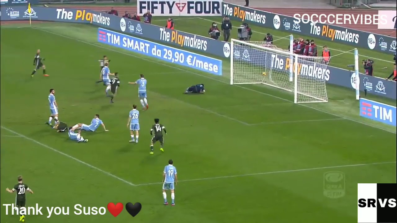 SUSO'S BEST GOALS FOR AC MILAN😍❤️🖤😭