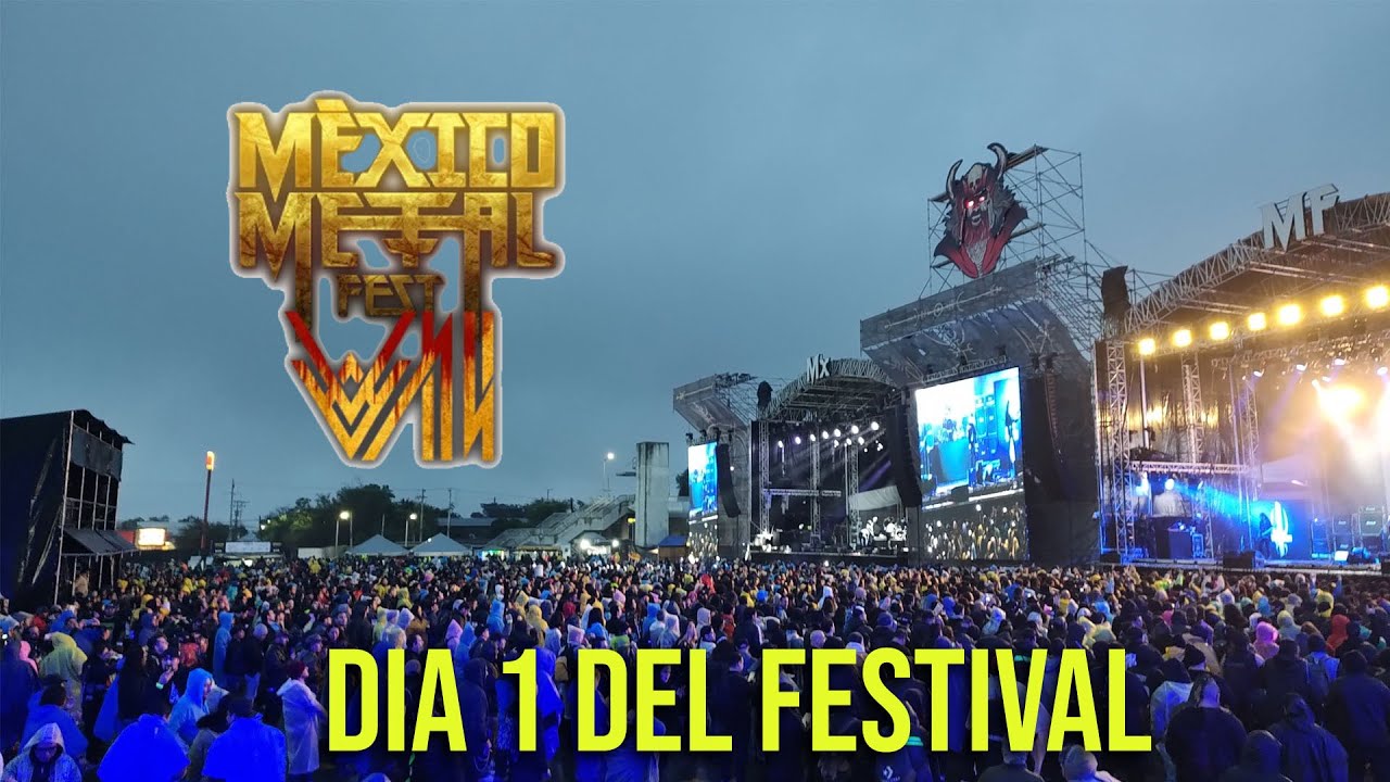 Mexico Metal Fest 2023 VII - Visitando el dia 1 del festival #MxMF