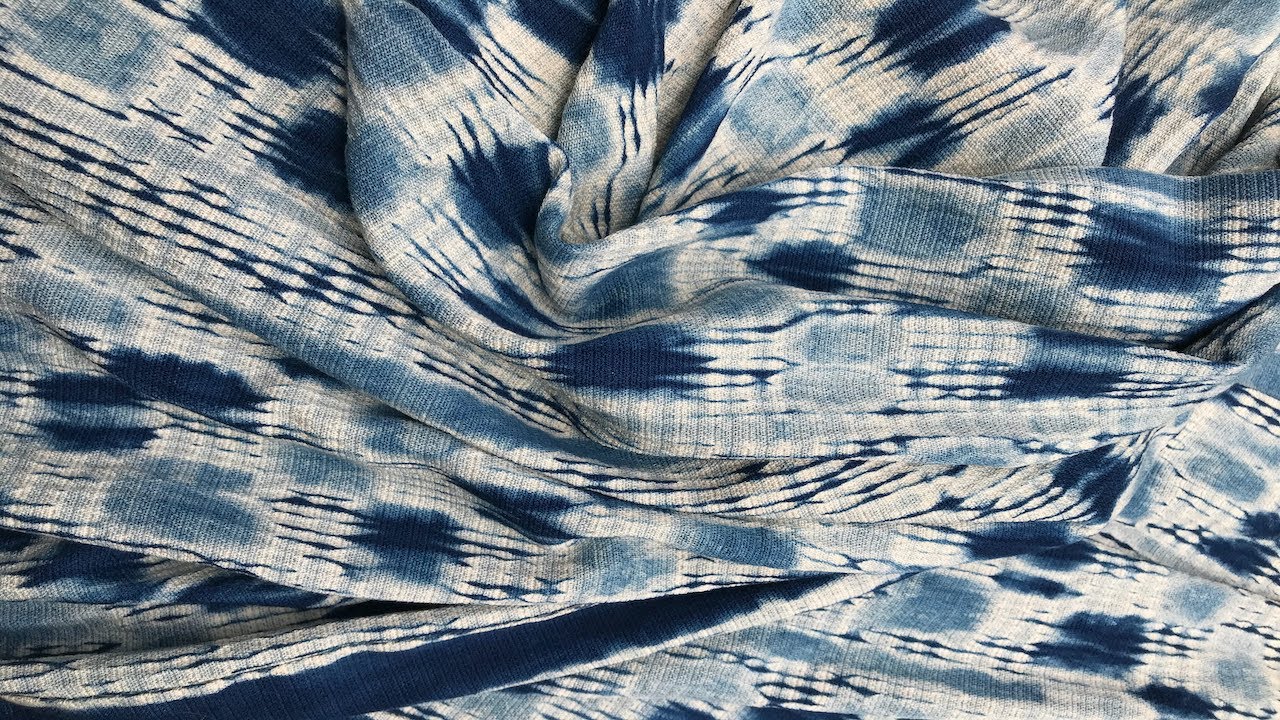 Catharine Ellis,  Woven Shibori and Natural Dye  　キャサリン エリス　織絞りと天然染料