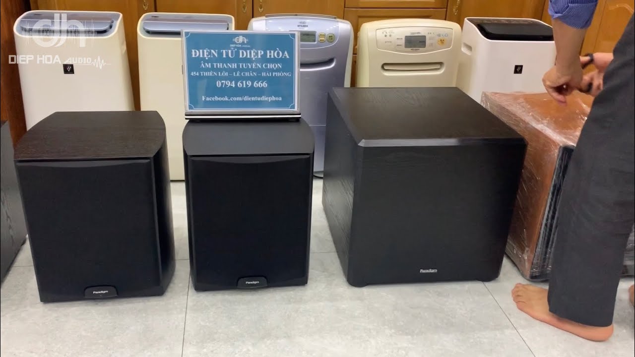 🌟 H&Agrave;NG VỀ SI&Ecirc;U TRẦM SUB PARADIGM BASS 25 V&Agrave; 30 GI&Aacute; TỪ 8 TRIỆU (23/10/2020)🌟