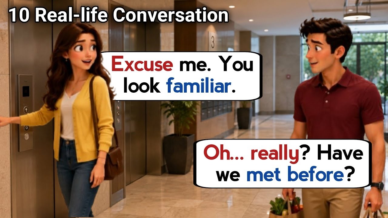 10 + Real life English Concersation  | Learn English Conversation Practice For Beginners