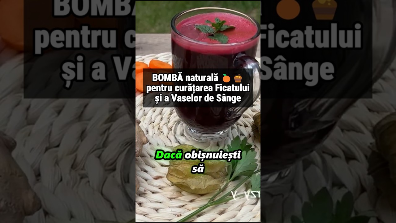 BOMBĂ naturală 🍊🍯 pentru curățarea ficatului și a vaselor de s&acirc;nge: 4 ingrediente puternice!