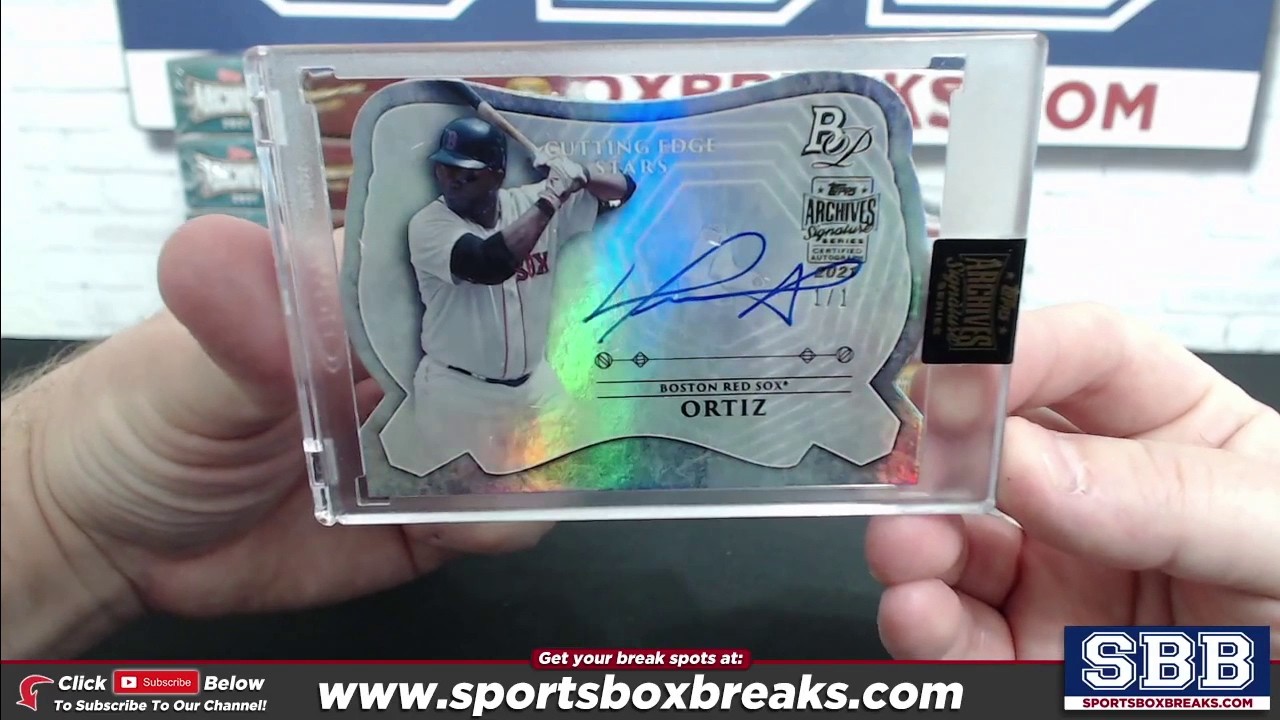 2021 Topps Archives Signature Series 1of1 fest