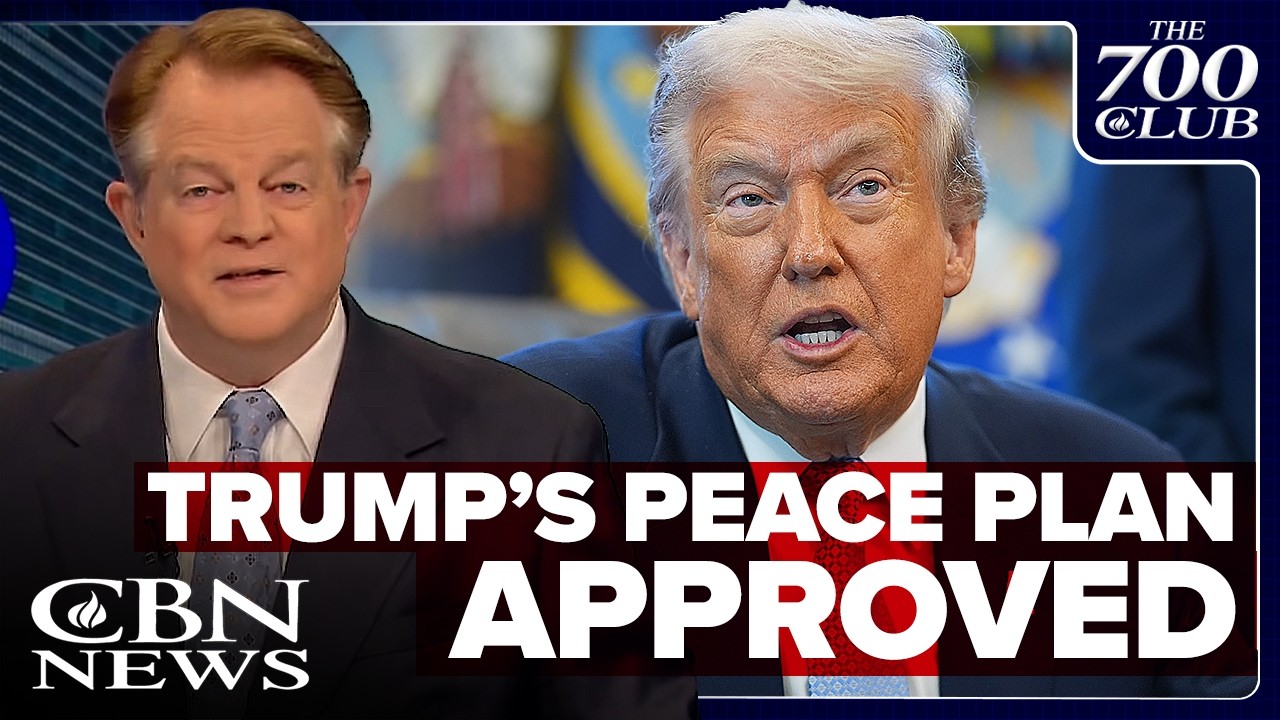 Trump's Gaza Peace Plan Approved by UN Security Council | News on The 700 Club - November 18, 2025