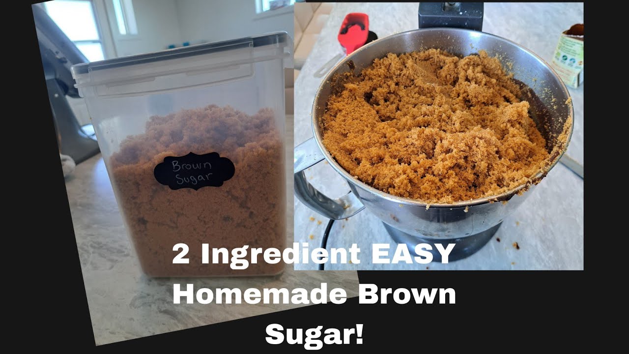 2 Ingredient Brown Sugar