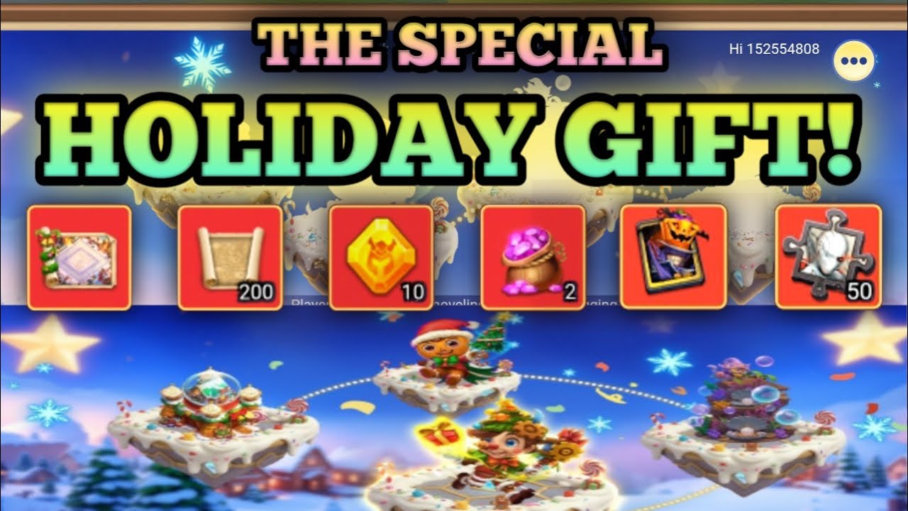 SPECIAL HOLIDAY GIFT 🎁 DECEMBER 2025 🎁 CASTLE CLASH