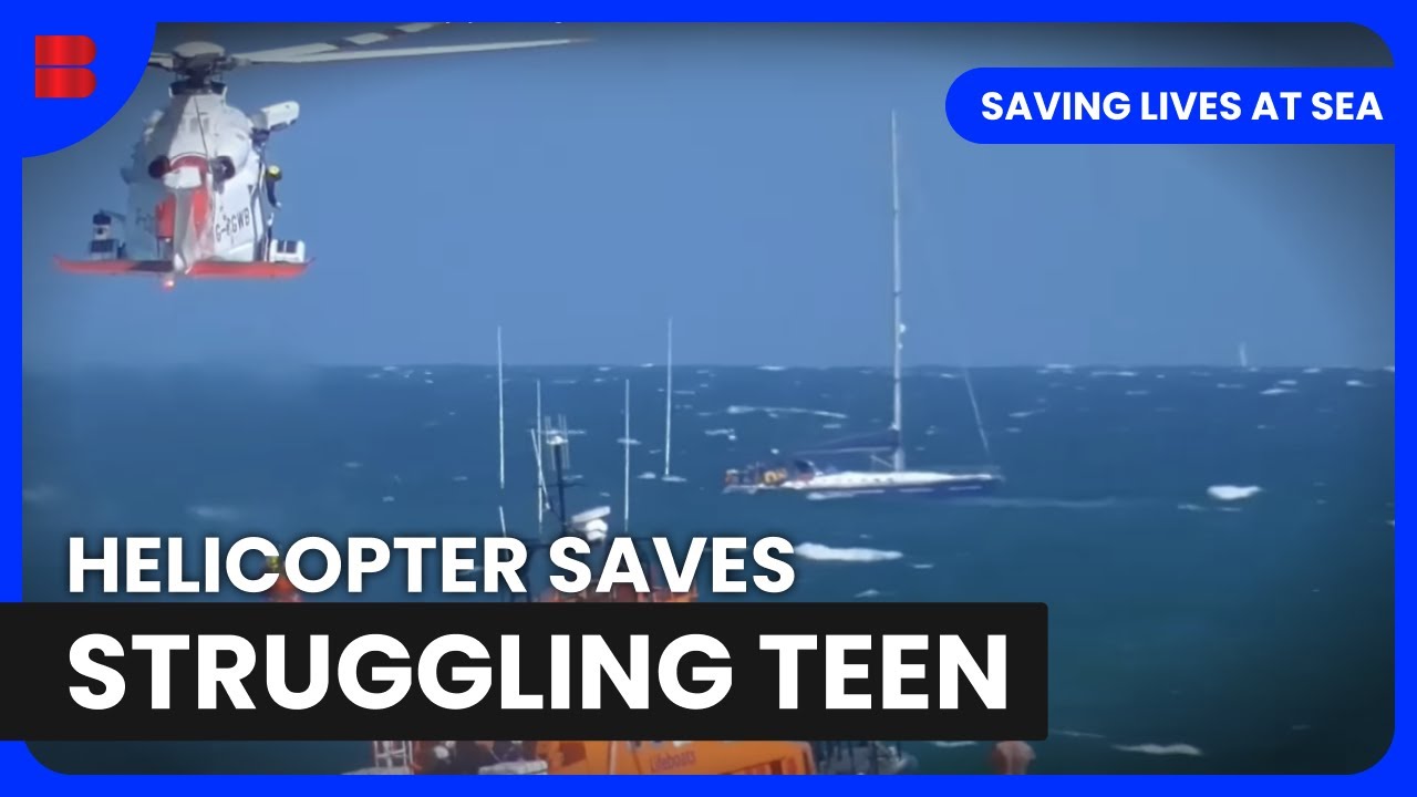 Helicopter SAVES Injured Teen | Saving Lives at Sea | Documentary