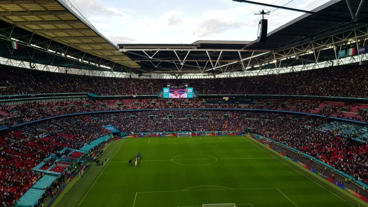 UEFA Euro 2020 - Italy vs Spain- Wembley Stadium- Spanish National Anthem 06/07/2021 4K