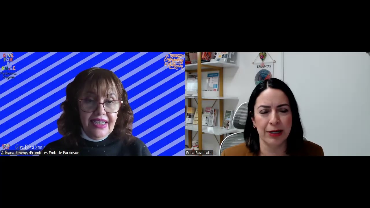 Capsula educativa con Adriana Jimenez de Give For A Smile- Parkinson